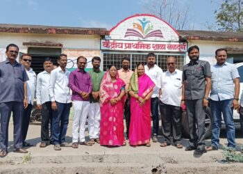जिल्हा परिषद उपाध्यक्ष उषा गायकवाड यांची नळदुर्ग येथील शाळांना सदिच्छा भेट