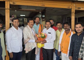 भाजपा नेते नितीन काळे यांची मराठवाडा संयोजकपदी निवड; नगरसेवक विलास (बापू) लोंढे यांच्या हस्ते सत्कार