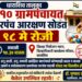 धाराशिव तालुक्यातील ११० ग्रामपंचायतच्या सरपंच आरक्षणाची सोडत १८ मे रोजी