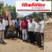 रवी मुंडे यांच्या पाठपुराव्याला यश, देशपांडे स्टँड बाजार चौक रस्ता दुरुस्तीला सुरुवात