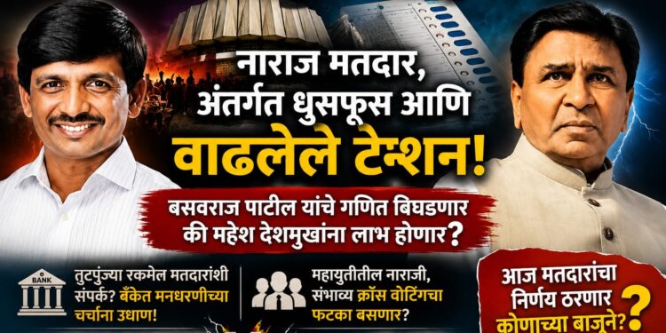 विधान परिषद निवडणुकीत महायुतीला धक्का? नाराज मतदार, अंतर्गत धुसफूस आणि वाढलेले टेन्शन; बसवराज पाटील यांचे गणित बिघडणार की महेश देशमुखांना लाभ होणार?