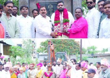 मल्हार पाटील यांच्या वाढदिवसानिमित्त विकासाची भेट! प्रभाग क्रमांक २० मध्ये रस्ते विकासाचे भूमिपूजन