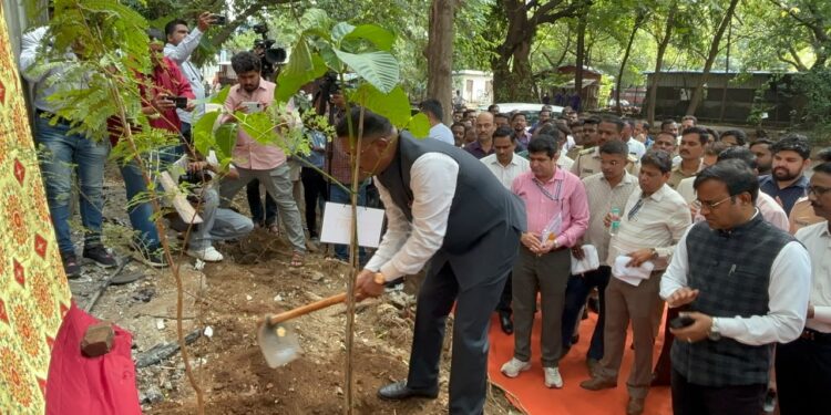 एसटीच्या ७८ व्या वर्धापन दिनानिमित्त राज्यभर वृक्षारोपण अभियानाचा शुभारंभ; “झाडे लावा, झाडे जगवा”चा परिवहन मंत्री प्रताप सरनाईक यांचा संदेश