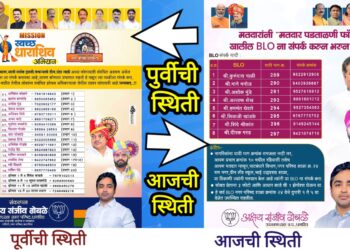 न.प.उपाध्यक्ष अक्षय ढोबळेंनी नगराध्यक्षांसह शहराध्यक्षांना डावलले? पोस्टरमधून तिघांचे फोटो गायब चर्चांना उधाण!