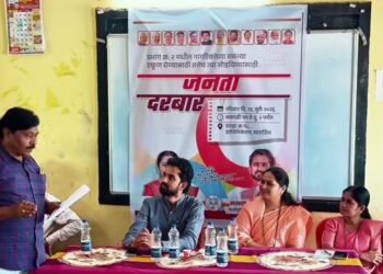 जनतेच्या दारी लोकप्रतिनिधी नगरसेवक आकाश तावडे यांच्या जनता दरबाराला नागरिकांचा उत्स्फूर्त प्रतिसाद”