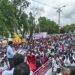 आरक्षणाला हात लावाल तर सरकारला रस्त्यावर उत्तर देऊ – आनंदराज आंबेडकर भर पावसात कडाडले