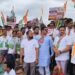 तामलवाडी टोलनाका परिसरातील स्थानिकांच्या रोजगारासाठी काँग्रेसचा एल्गार;