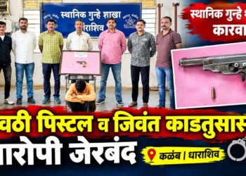 गावठी पिस्टल व जिवंत काडतुसासह आरोपी जेरबंद;