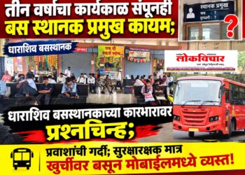 तीन वर्षांचा कार्यकाळ संपूनही बस स्थानक प्रमुख कायम;