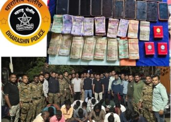 मांडव्यात LCBचा तिरट जुगार अड्ड्यावर दणका