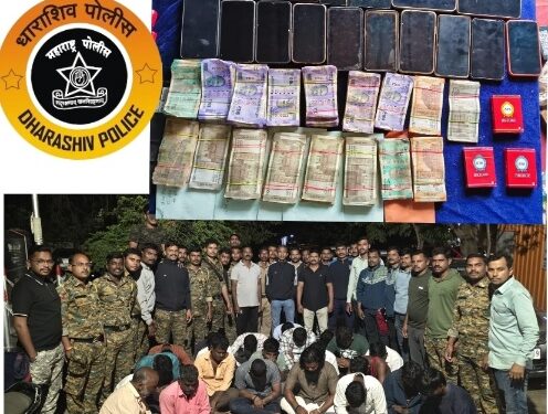 मांडव्यात LCBचा तिरट जुगार अड्ड्यावर दणका
